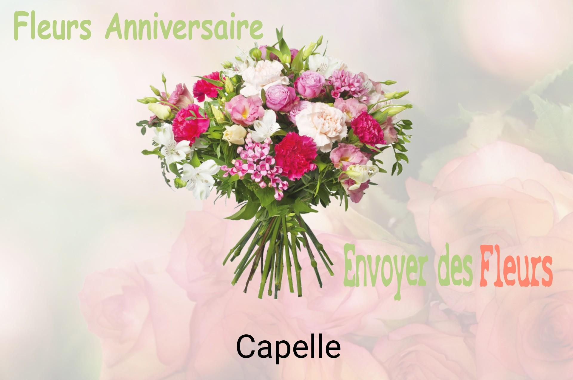 Bouquet de fleurs d’anniversaire livré à Capelle